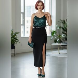 NWT Steve Madden Sequin Top